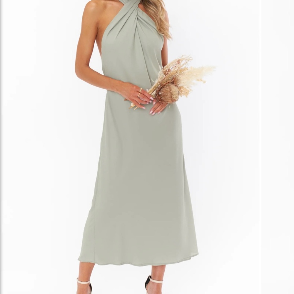 Show Me Your Mumu Jasmine Halter Midi